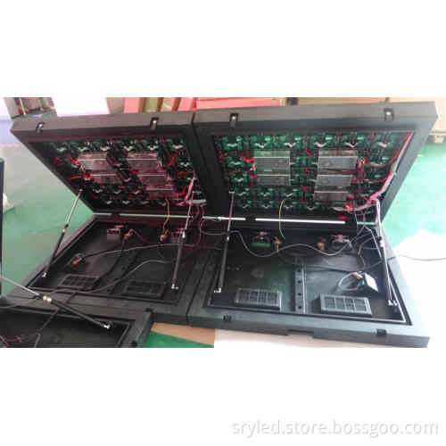 SRY led display screen front open door cabinet outdoor module front service led sign front opening led screen